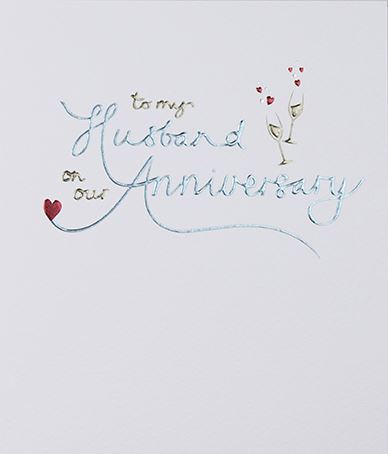 Husband Wedding Anniversary Card - Paperlink