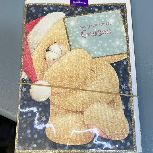 Godson Christmas Card - Hallmark