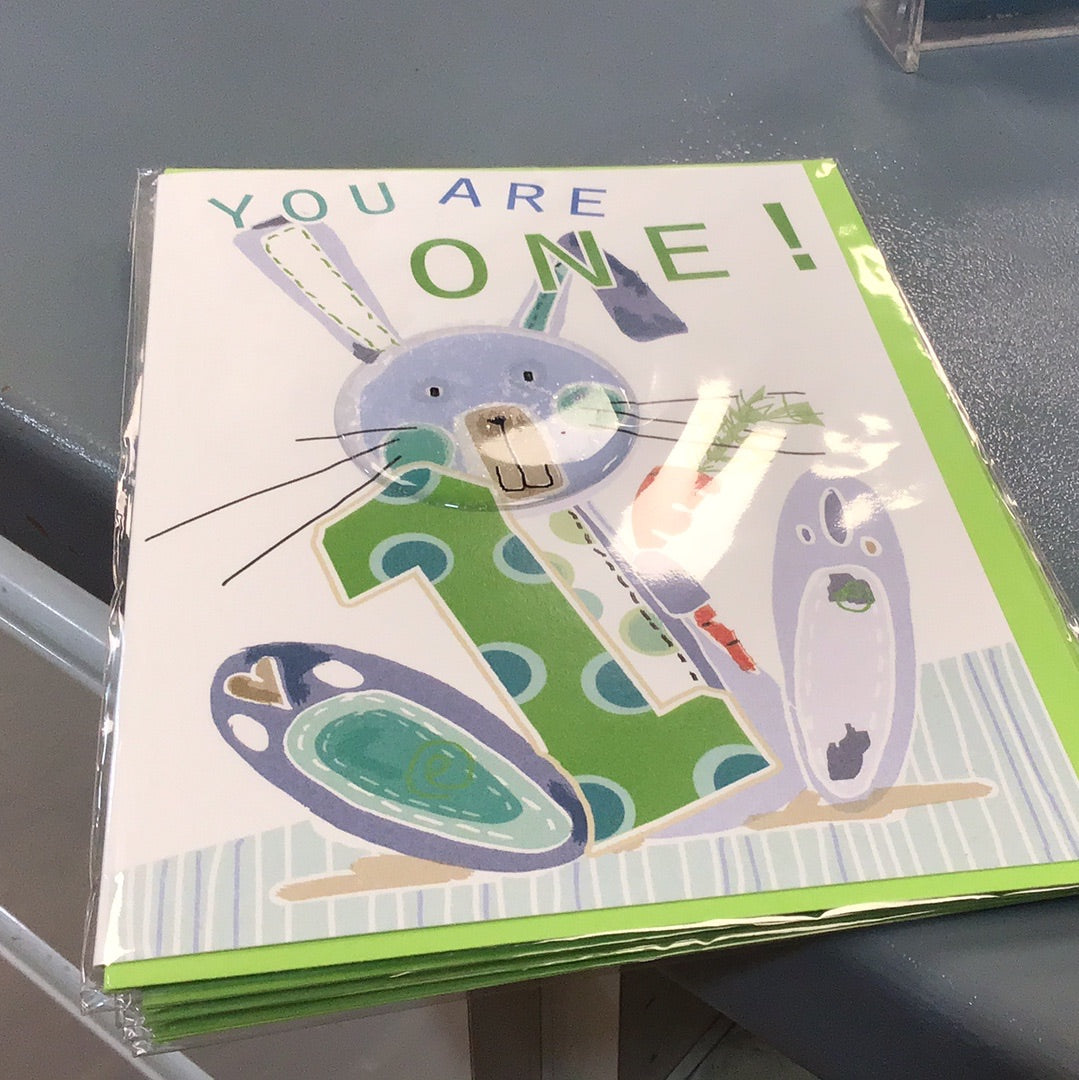 1st birthday card Tracey Russell