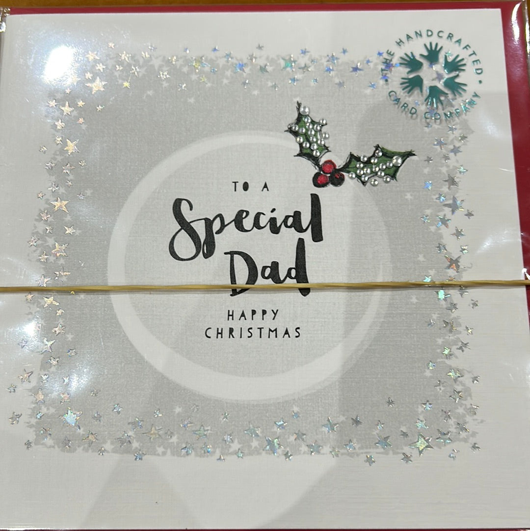 Dad Christmas Card - Handcrafted Card Co