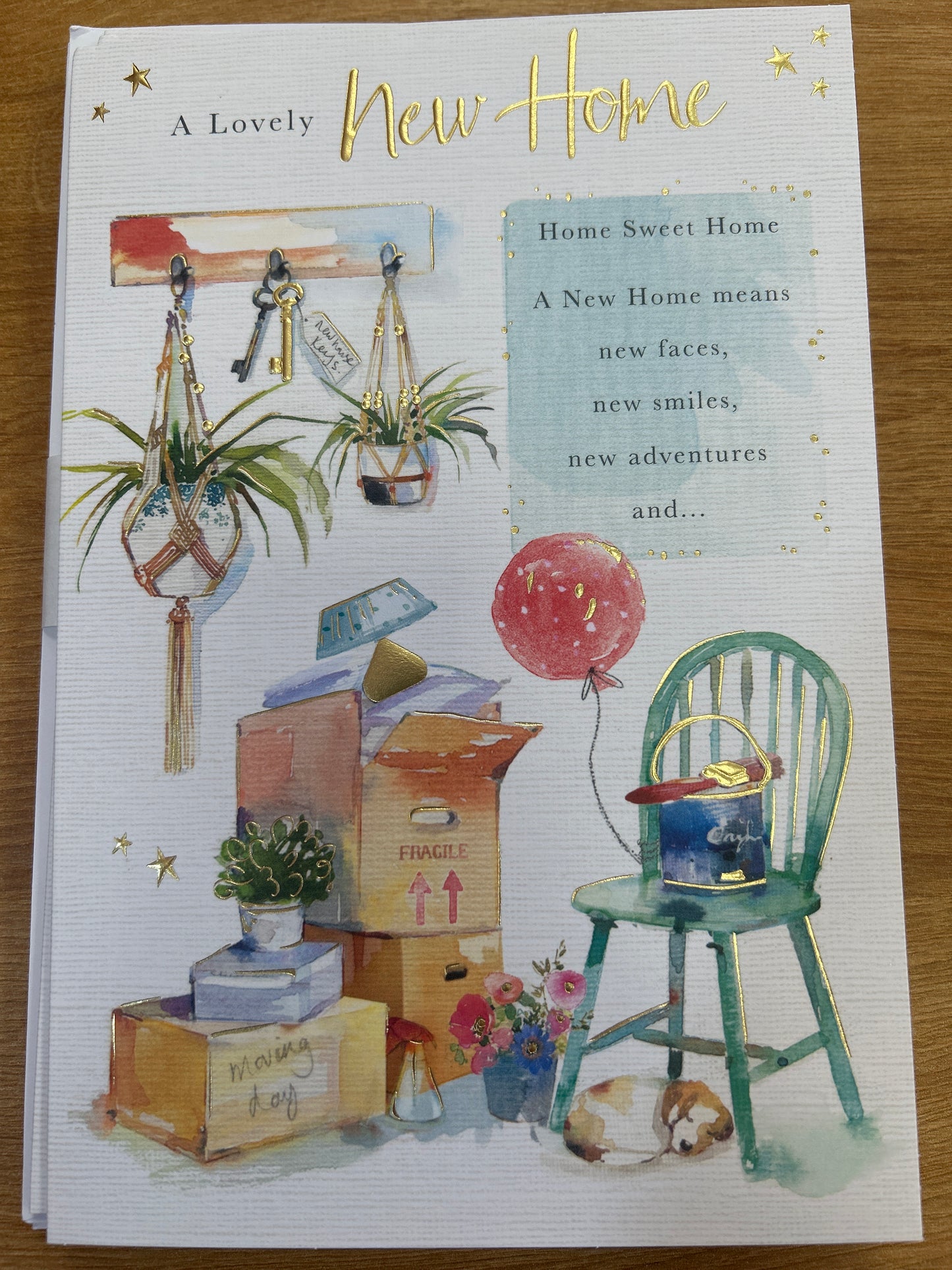 New Home Card - Words 'n' Wishes