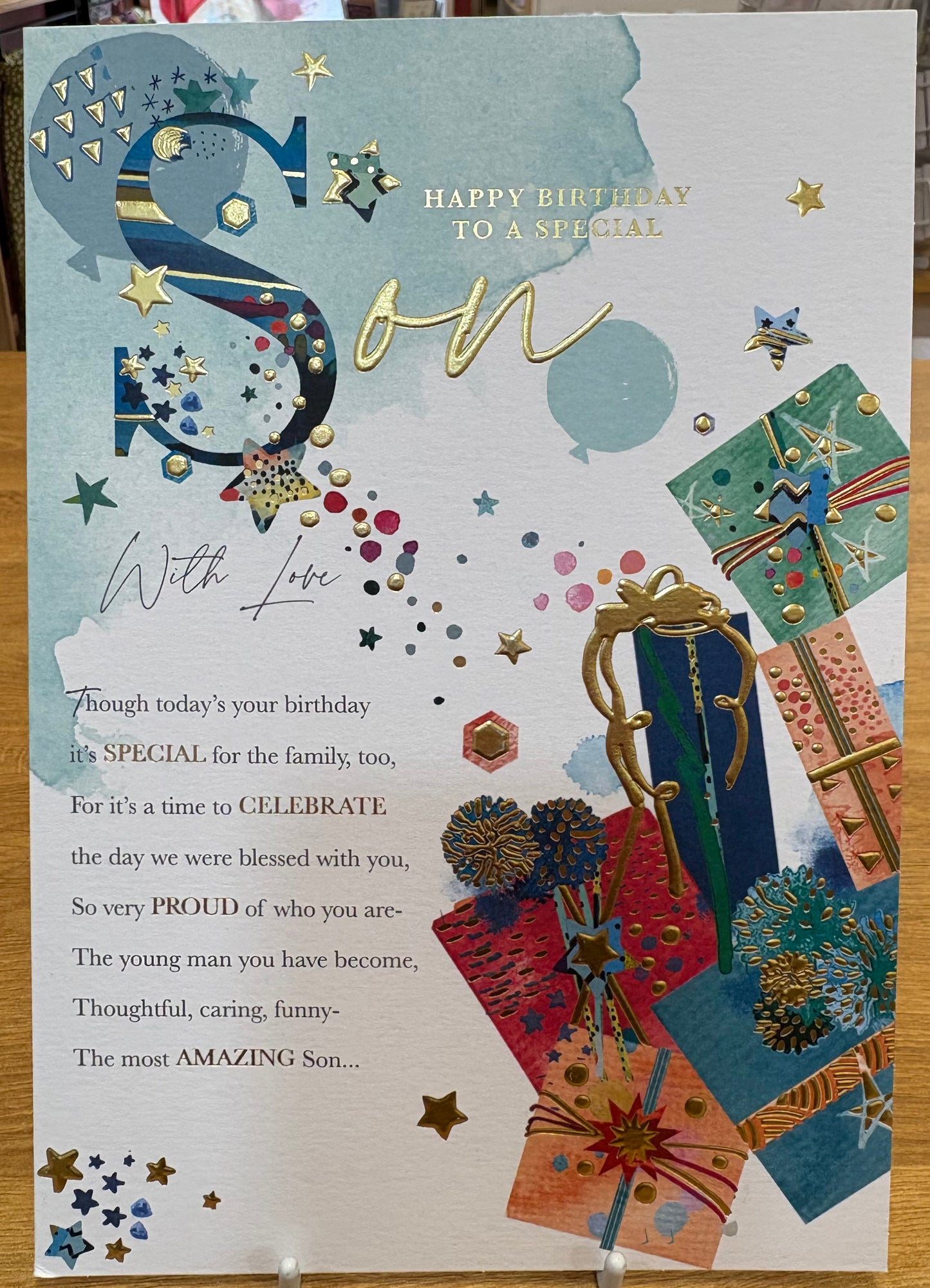 Son Birthday Card - Words 'n' Wishes