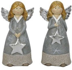 Grey Angel Decoration