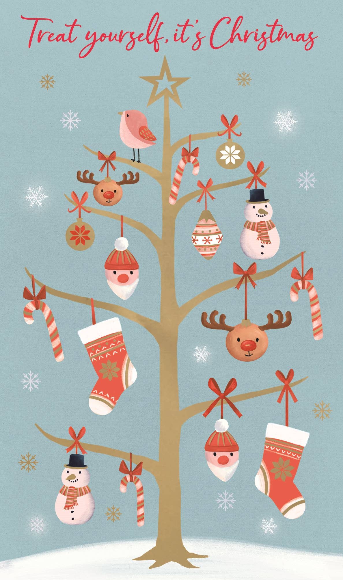 ChristmasTrees - Christmas Card -Money Wallets-Second Nature