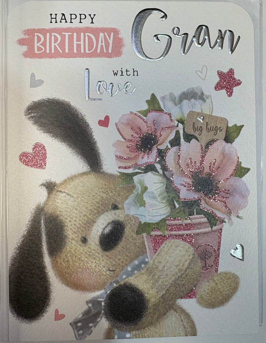 Gran Birthday Card - Jonny Javelin