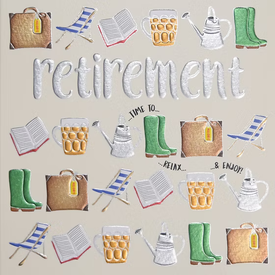 Retirement Card - Wendy Jones Blackett