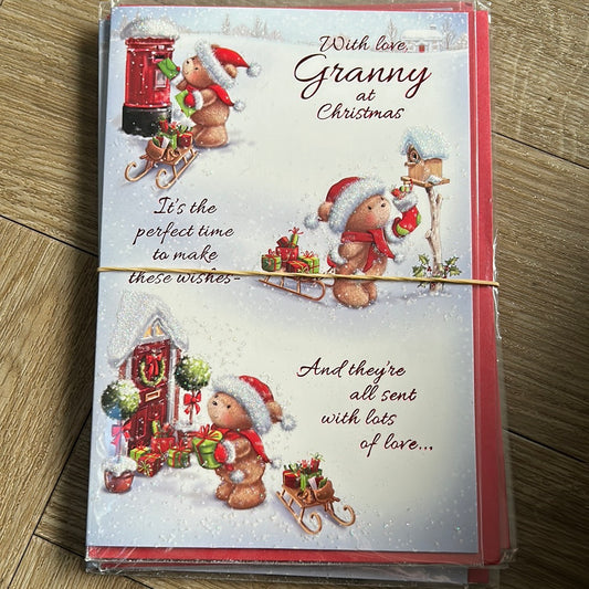 Granny Christmas Card - CC