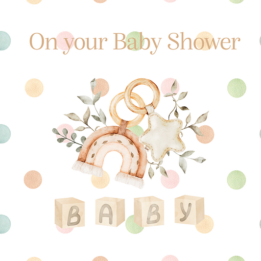 Dotty - Baby Shower Card