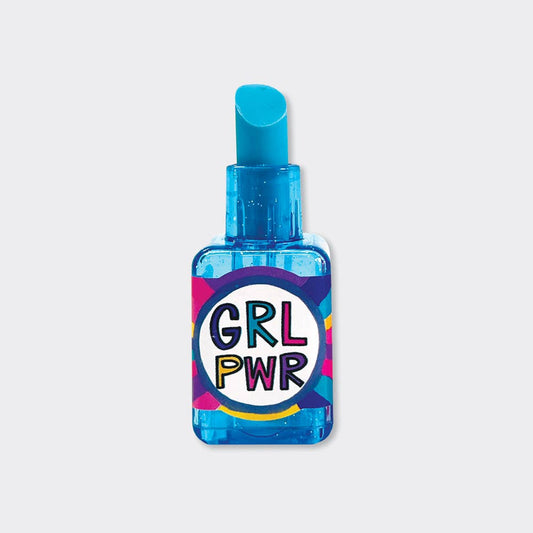 Rachel Ellen Nail Varnish Sharpeners/Erasers (Shine Bright/GRL PWR)