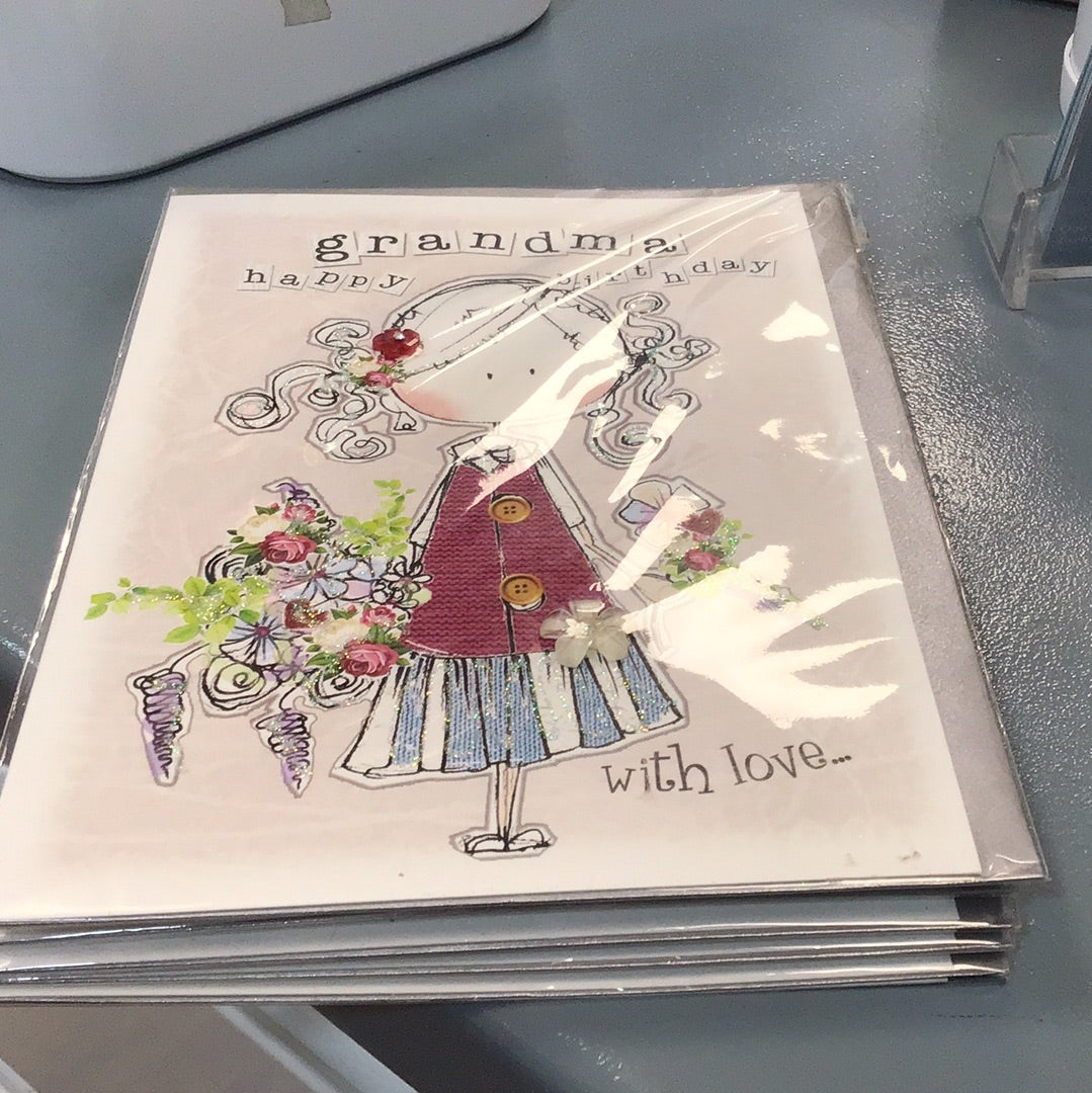 Grandma birthday card Tracey Russel