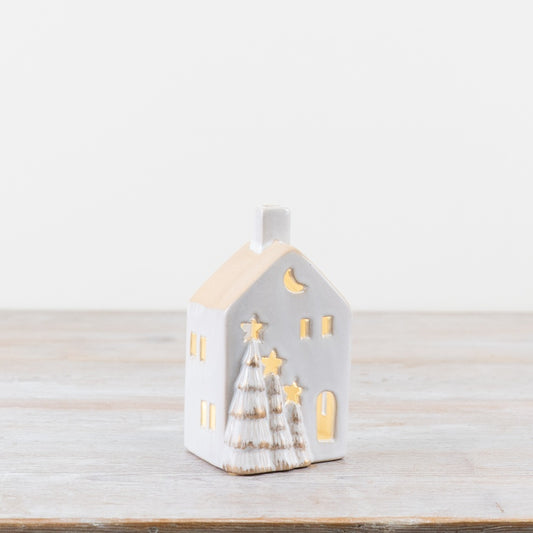 LED Christmas Tree House