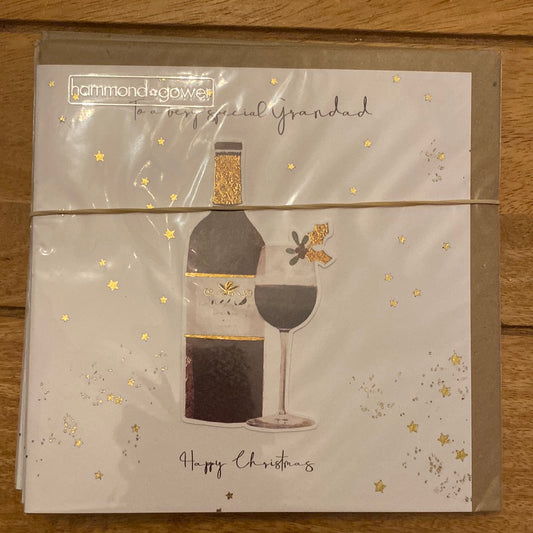 Grandad Christmas Card - Hammond Gower