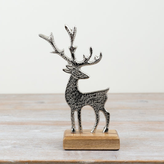 Metal Reindeer 23cm