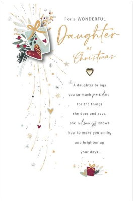 Daughter Christmas Card