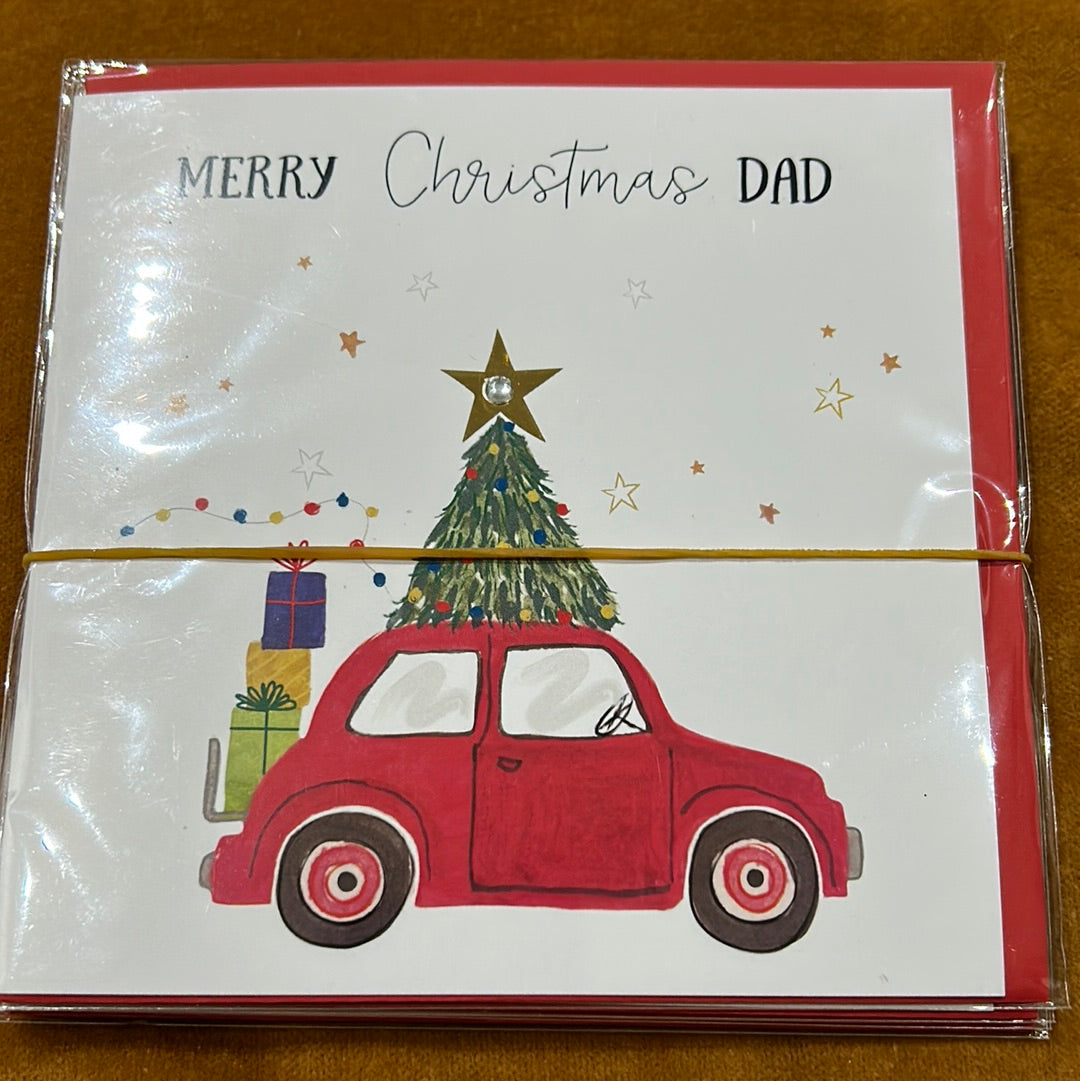 Dad Christmas Card - Katie Phythian