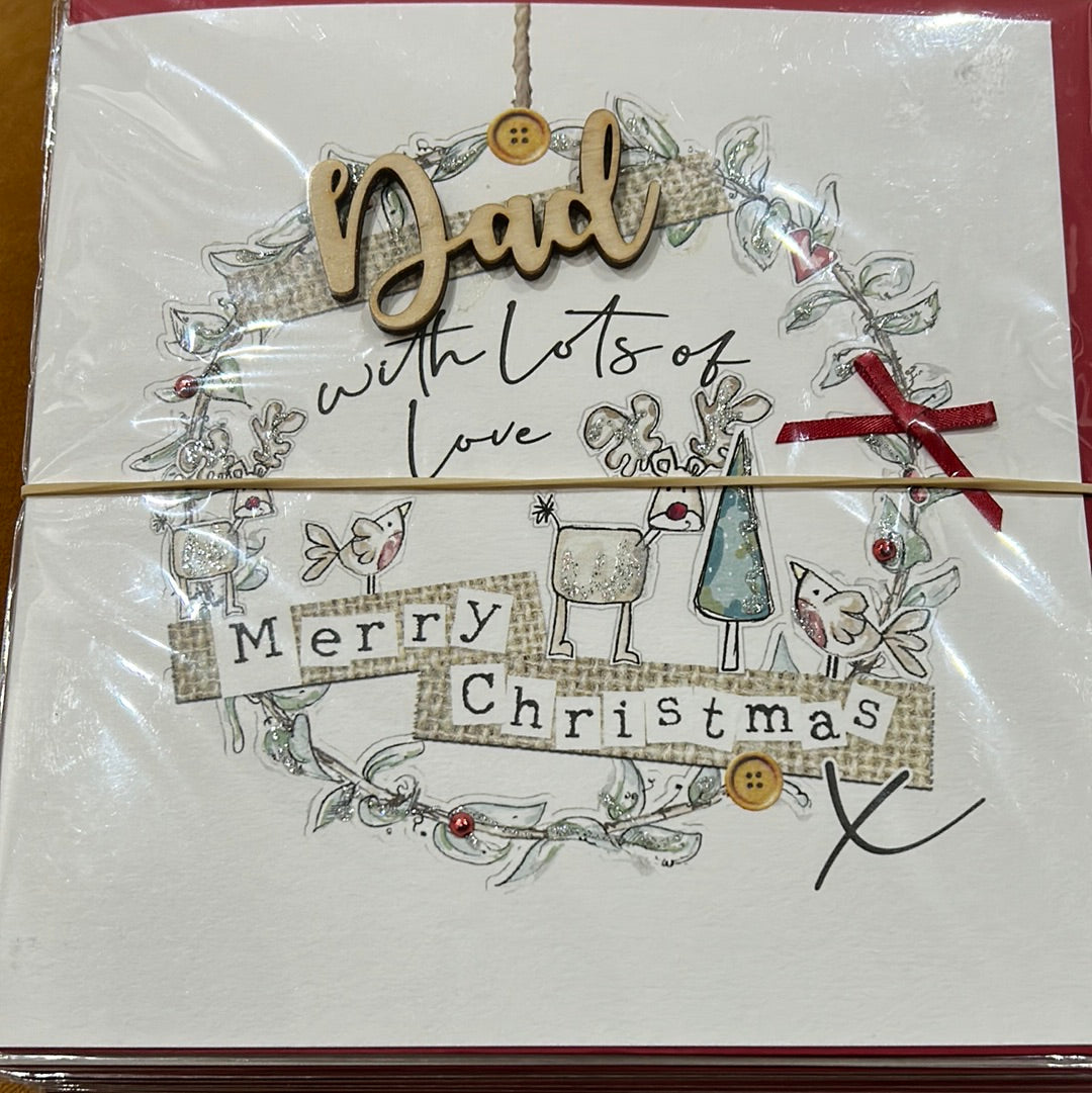 Dad Christmas Card - Tracey Russell