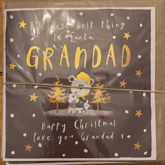 Grandad Christmas Card - Hammond Gower