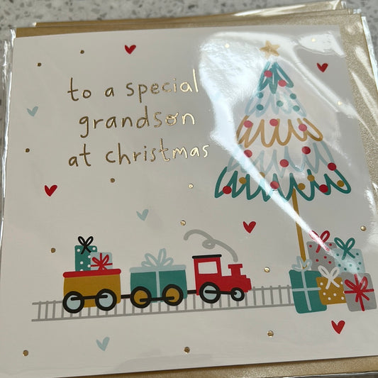 Grandson Christmas Card - Megan Claire