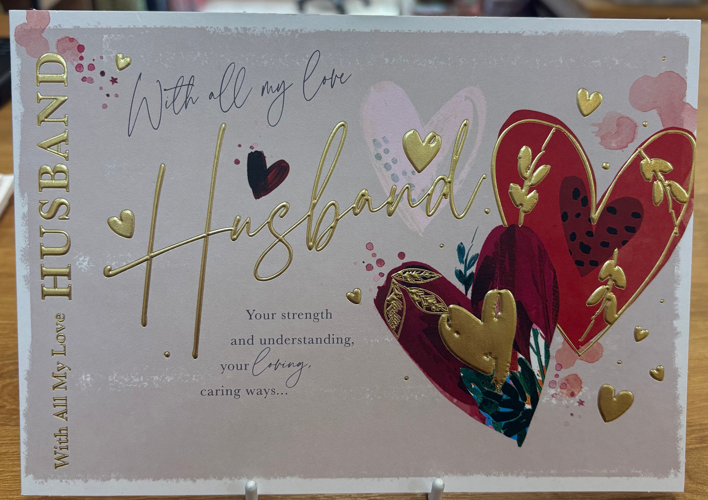 Husband Birthday Card - Words 'n' Wishes