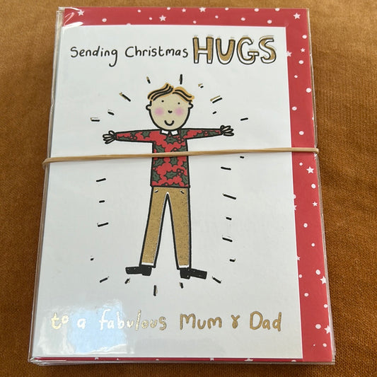 Mum & Dad Christmas Card - Dandelion