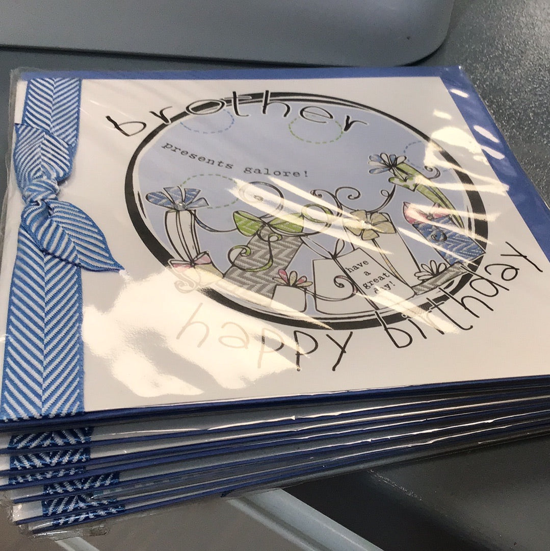 Brother card Tracey Russell