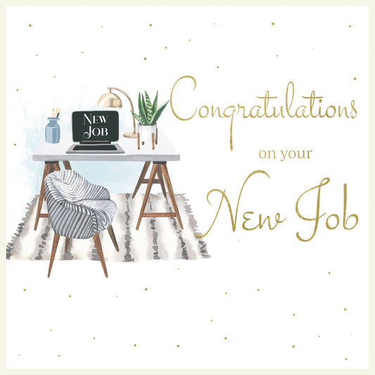 Blossom Love New Job Congrats Card