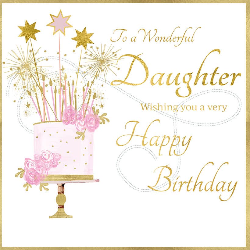 New England Small Happy Birthday Daughter