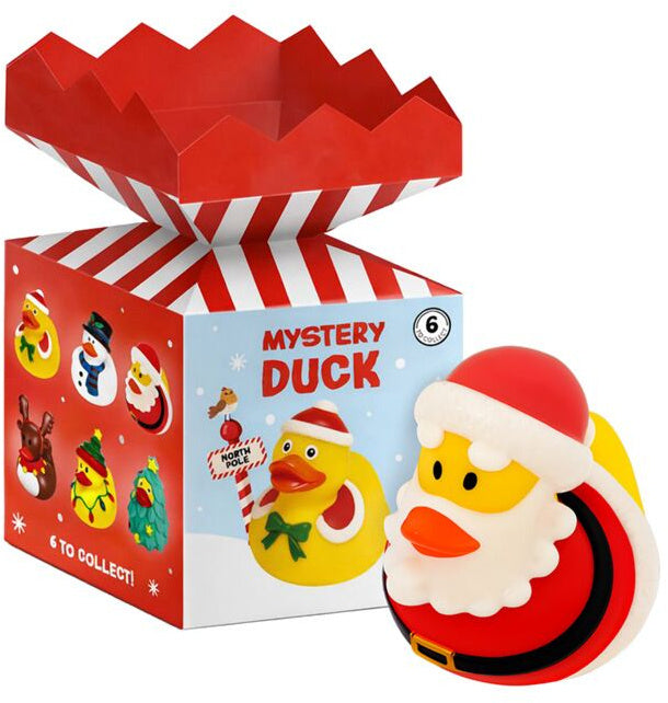 Mystery Festive Friends Christmas Duck Bath Toy Blind Box
