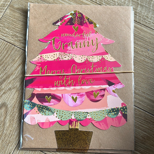 Granny Christmas Card - HG