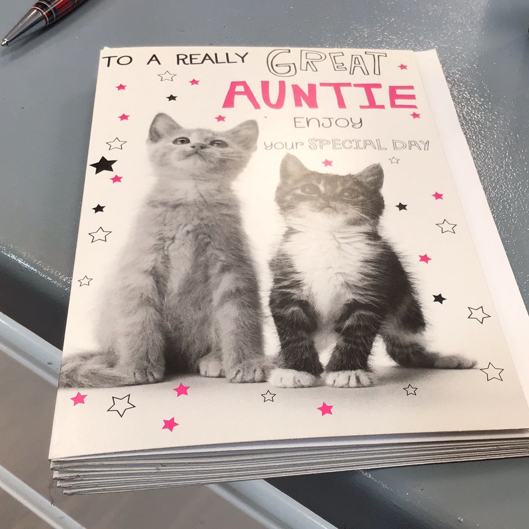Auntie birthday hallmark
