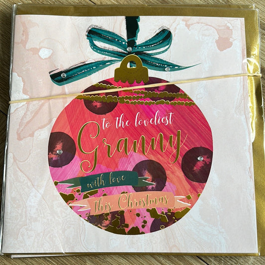 Granny Christmas Card - HG