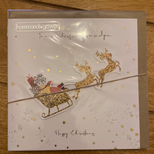 Grandpa Christmas Card - Hammond Gower