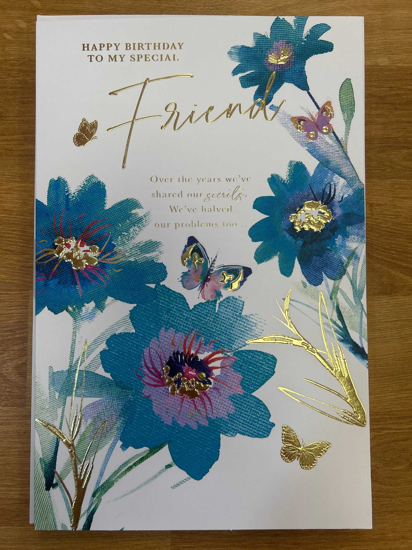 Friend Birthday Card - Words 'n' Wishes
