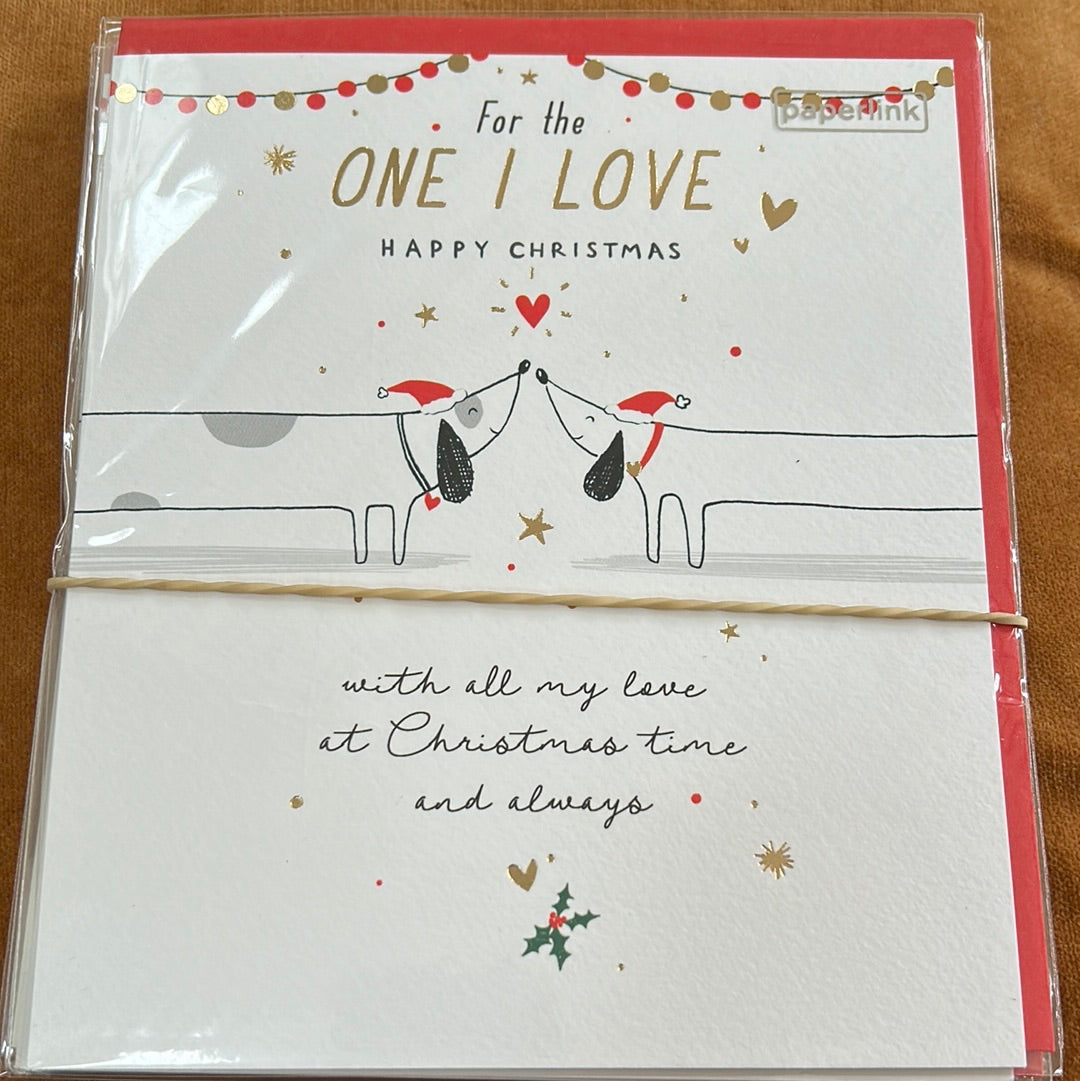 One I Love Christmas Card - Paperlink