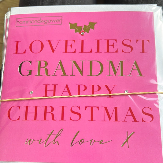 Grandma Christmas Card - HG