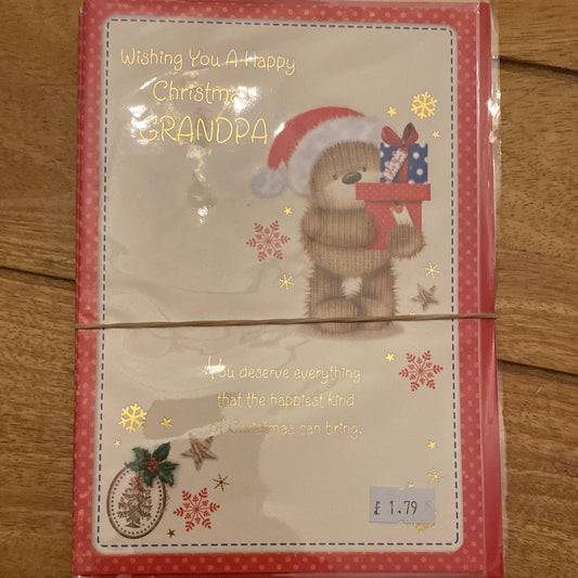 Grandpa Christmas Card - CC