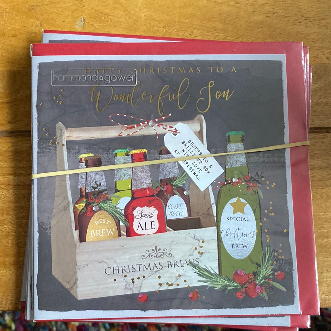 Son Christmas Card - Hammond Gower