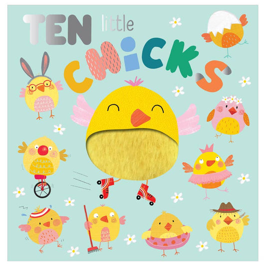 en Little Chicks – Fun Counting Picture Book with Touch & Rhyme, Perfect Easter Gift for Kids