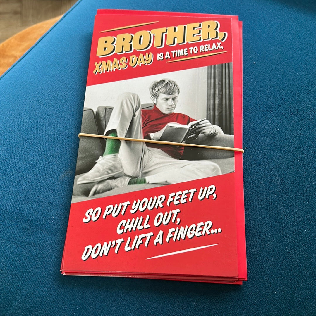 Brother Christmas Card - Hallmark