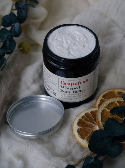 Grapefruit Whipped Body Butter, 100% Natural Ingredients, 30m
