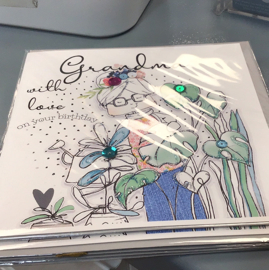 Grandma birthday card Tracey Russell