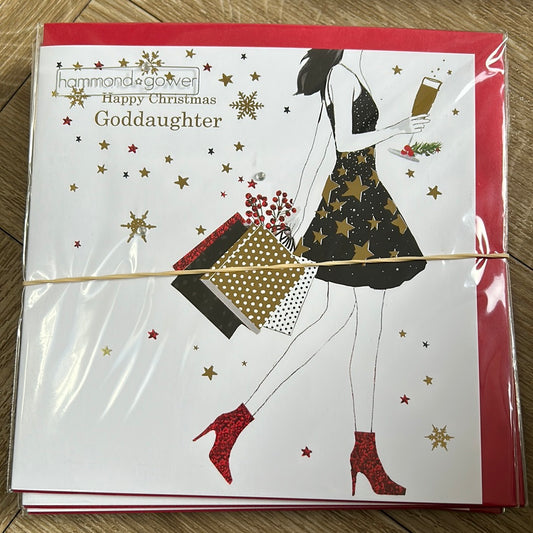 God Daughter Christmas Card - HG