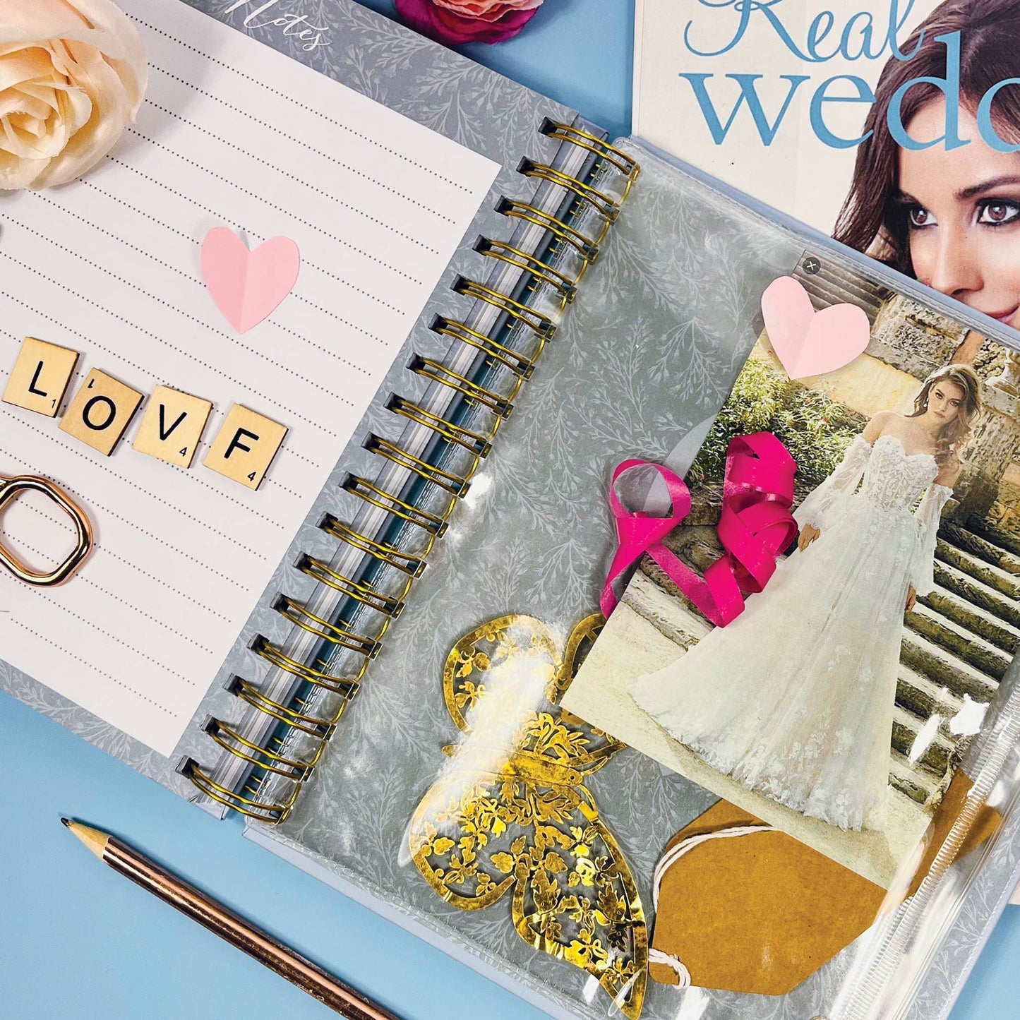 Luxury Powder Blue Wedding Planner