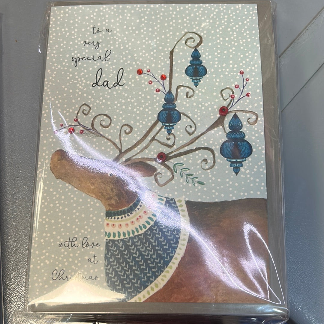 Dad Christmas Card - Cinnamon Aitch