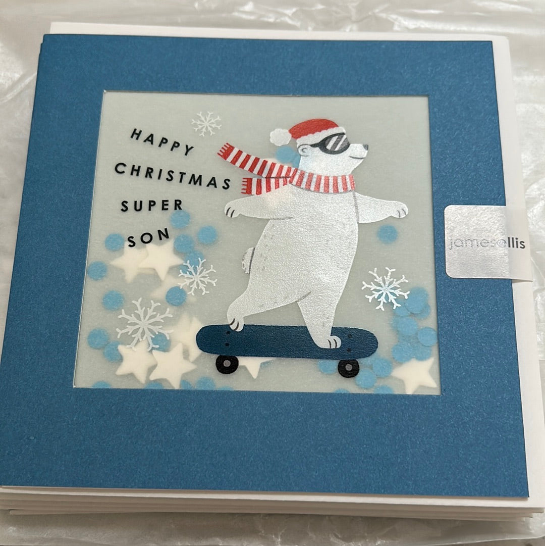 Son Christmas Card - James Ellis