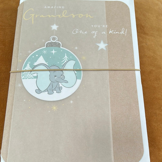Grandson Christmas Card - Hallmark
