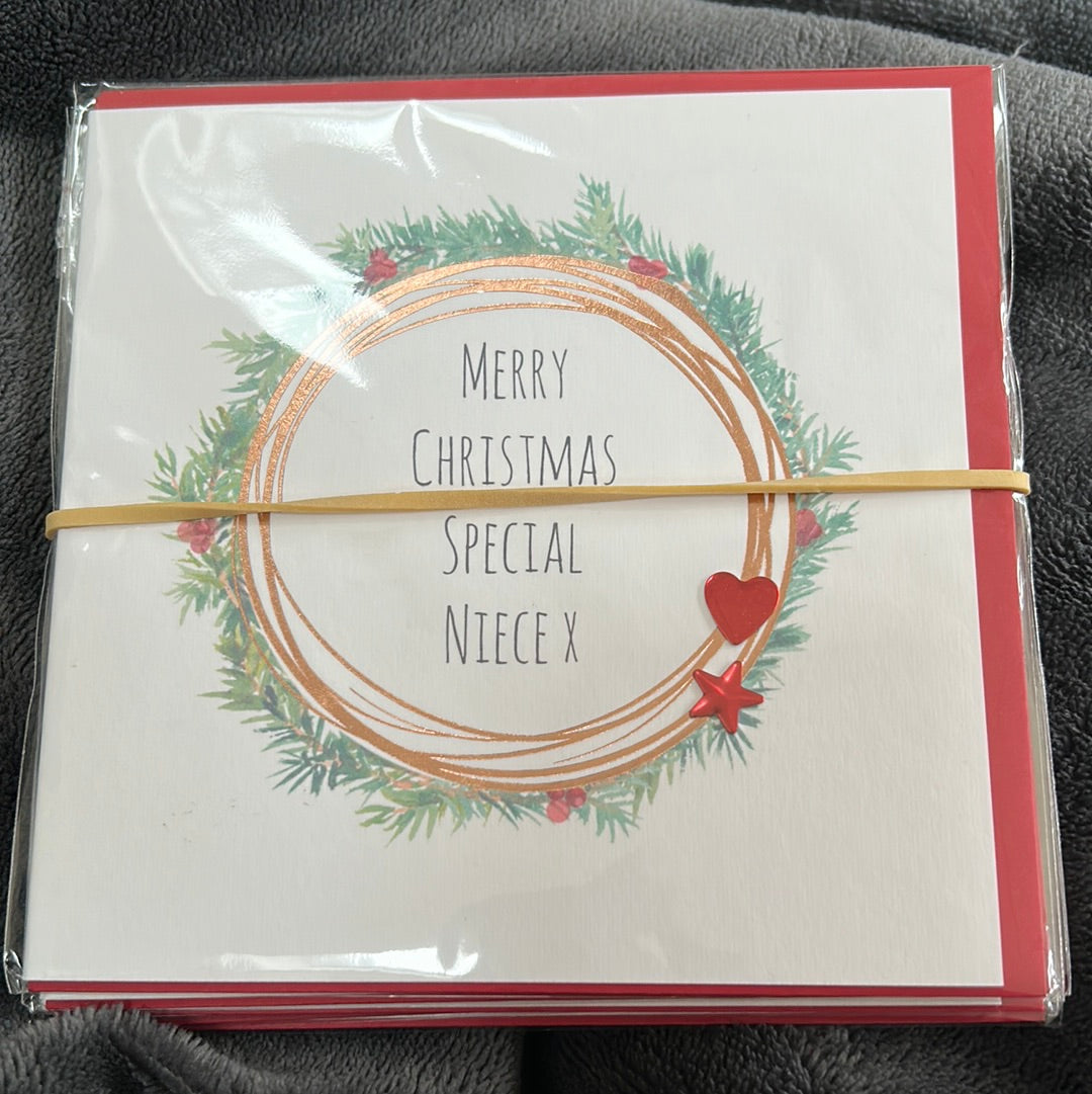 Niece Christmas Card - Tracey Russell