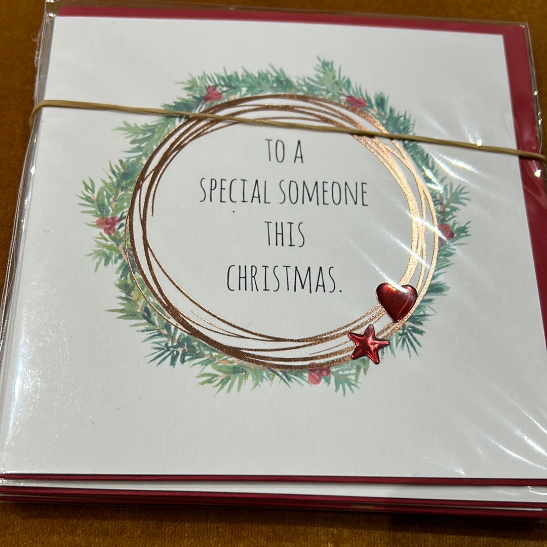 Someone Special Christmas Card - Tracey Russell