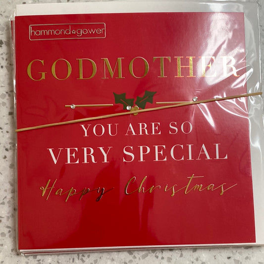 Godmother Christmas Card - Hammond Gower
