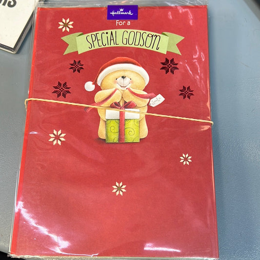 Godson Christmas Card - Hallmark